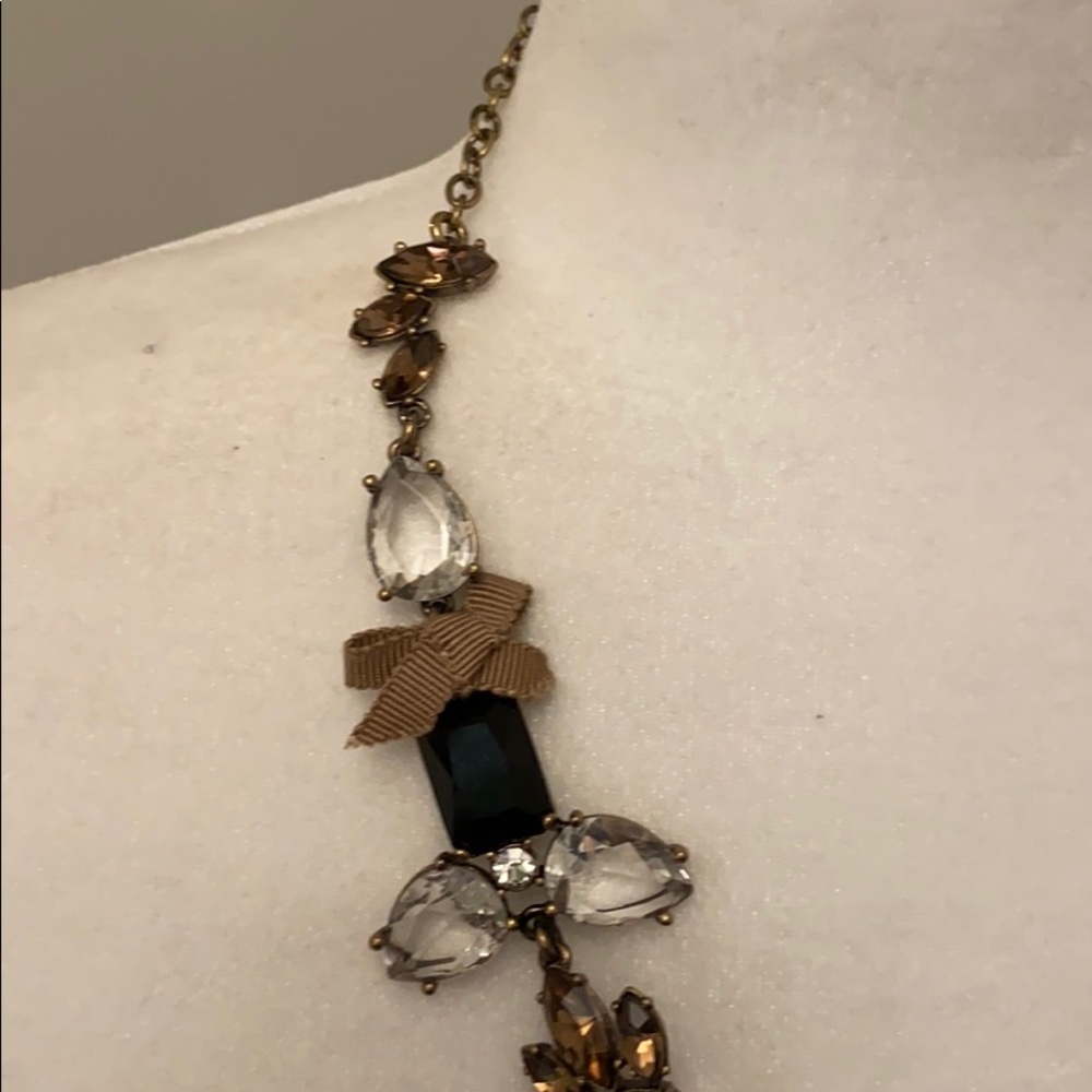 JCrew Ribbon Statement Necklace - Picture 2 of 4